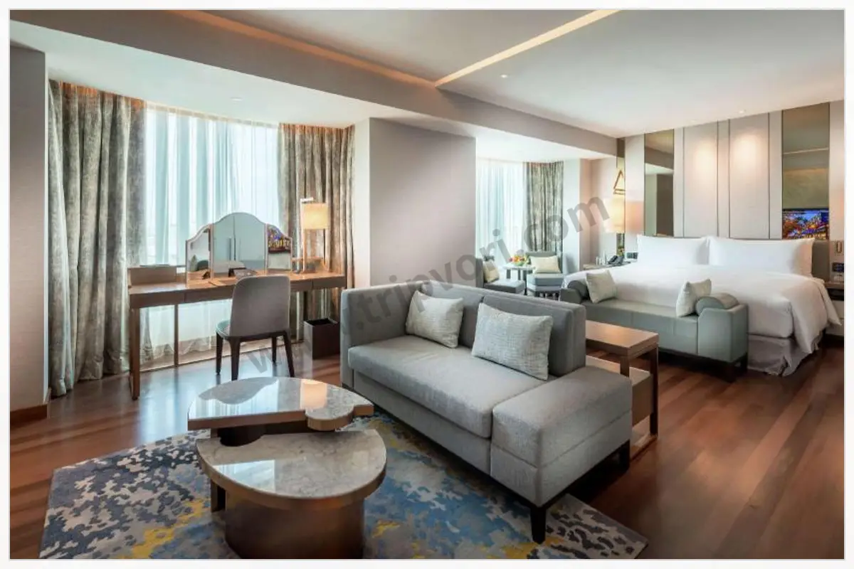 Hilton Kota Kinabalu room and hotel photo 1